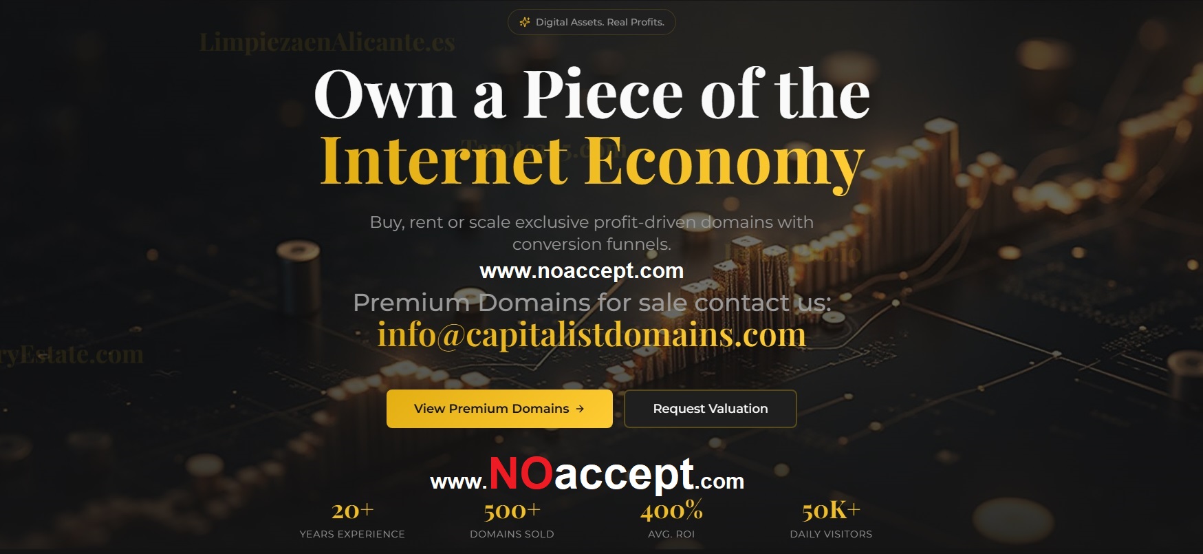 noAccept.com - security-focused brand domain for access control, fraud prevention and risk tools